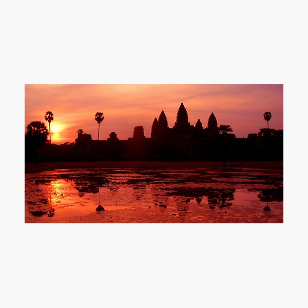 Artikelvorschau, sweet sun rise at Angkor wat entworfen und verkauft von kimle.