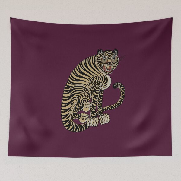 Item preview, Colored tiger designed and sold by les-dudes.