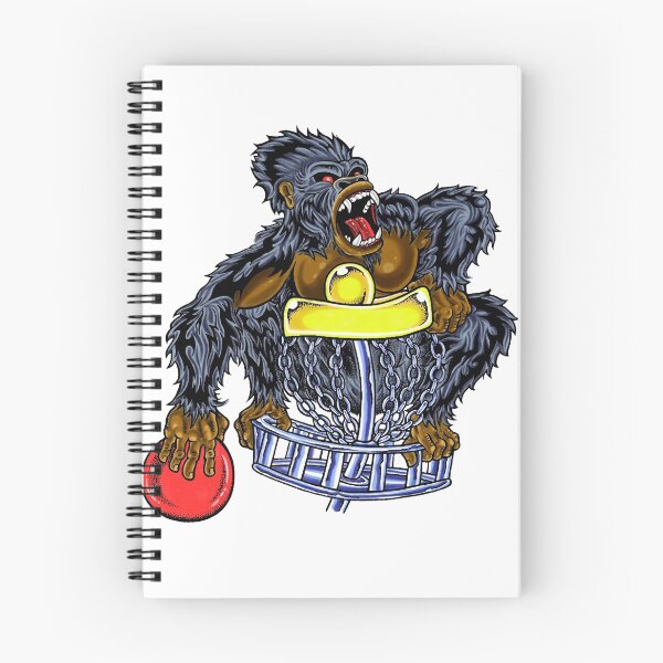 Artikelvorschau, Disc Golf T-Shirt-Aufkleber: Angry Gorilla Disc Golf Basket Design, Handyhülle entworfen und verkauft von osbornelee.