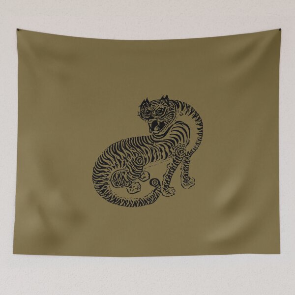 Item preview, Black tiger designed and sold by les-dudes.