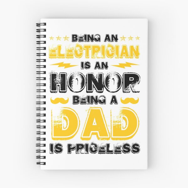 Item preview, Funny Electrician product - Being An Is Honor - Gift Idea for Dad designed and sold by stuch75.