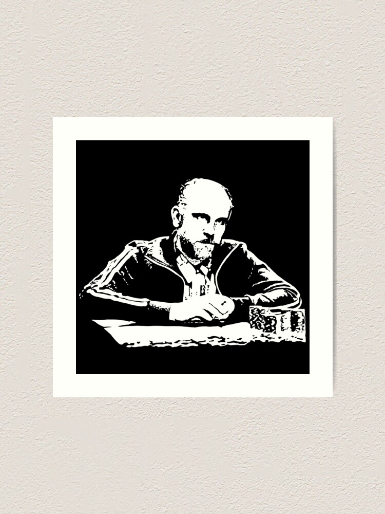 Alternate view of Teddy KGB Rounders Art Print