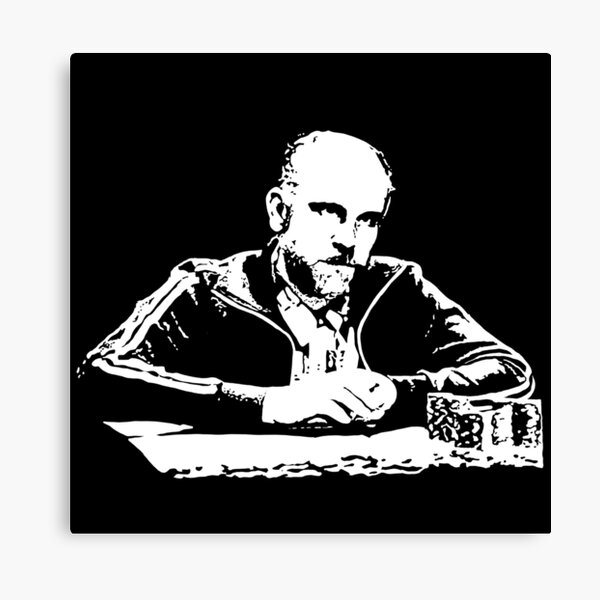 Teddy KGB Rounders Canvas Print