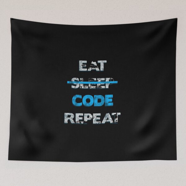 Item preview, Coding product - Eat Sleep Code Repeat - Computer Tech Gifts designed and sold by stuch75.