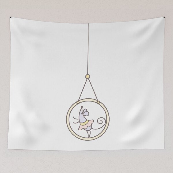 Item preview, MOUSE AT THE CIRCUS AERIAL HOOP designed and sold by ReignGFX.