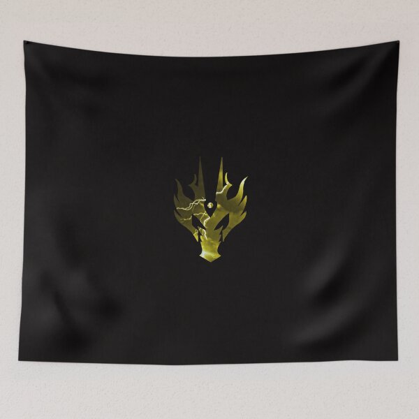 Item preview, Dragon Symbol (Yellow Lightning) designed and sold by Slagernicus.