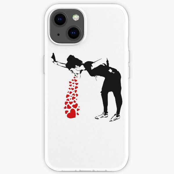 Lovesick - Banksy, Streetart Street Art, Grafitti, Artwork, Design For Men, Women, Kids iPhone Soft Case