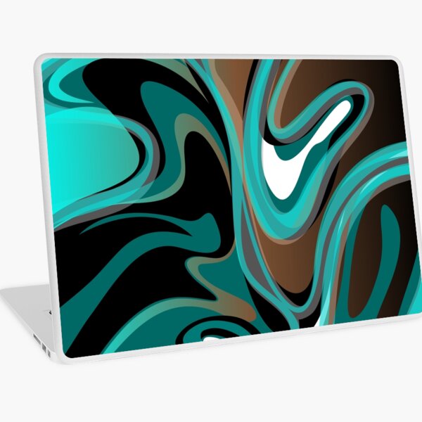 Liquify – Brown, Turquoise, Teal, Black, White Bath Mat for Sale by Elsy's  Art