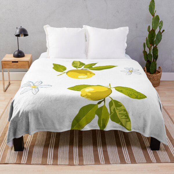 Item preview, Lemon and flowers designed and sold by Emi Yañez.