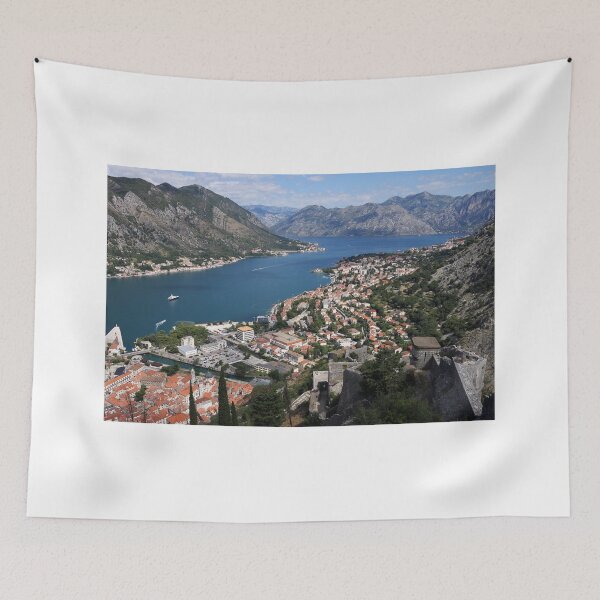 Item preview, Bay of Kotor from the heights Montenegro designed and sold by goceris.