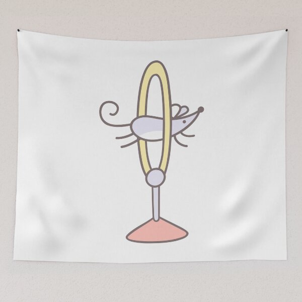 Item preview, MOUSE AT THE CIRCUS HOOP designed and sold by ReignGFX.