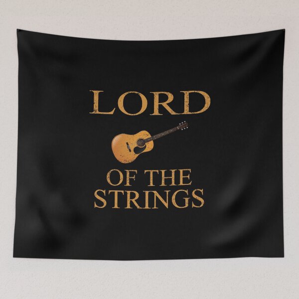 Item preview, Funny Guitar product - Lord of the Strings - Gift for Guitarist designed and sold by stuch75.