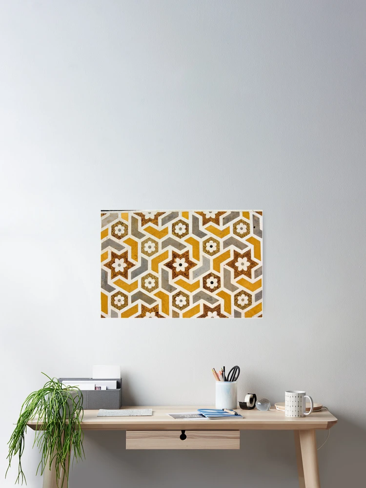 Thumbnail 2 of 3, Poster, Star Pattern designed and sold by MatthewWinning.