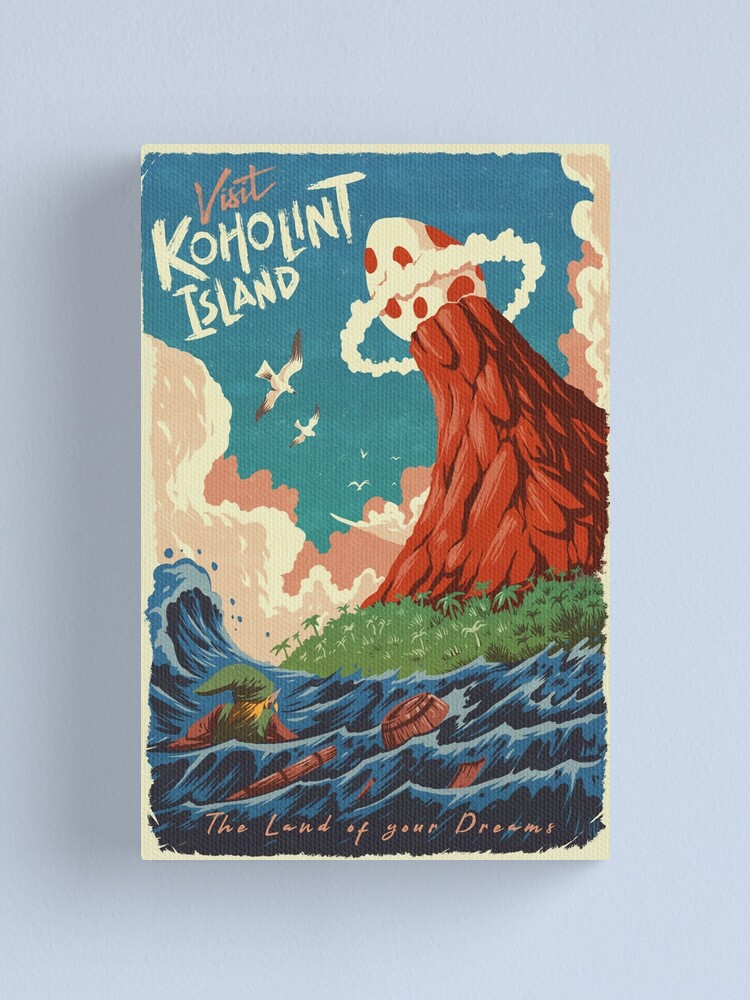 Alternate view of Visit Koholint Island Canvas Print