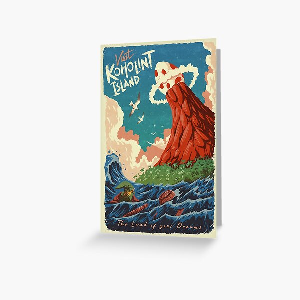 Visit Koholint Island Greeting Card