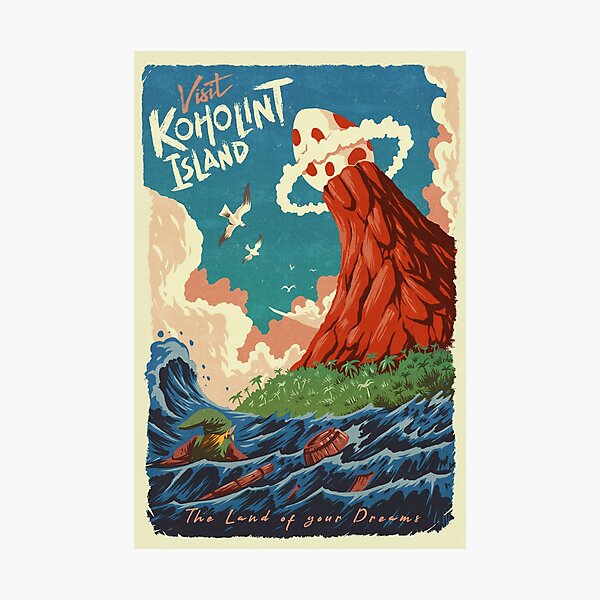 Visit Koholint Island Photographic Print