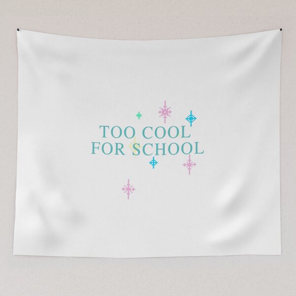 Item preview, too school for cool designed and sold by DataDumb.