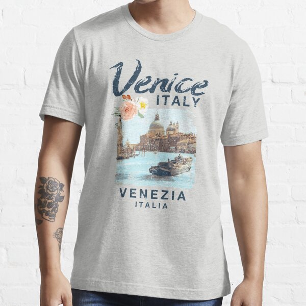 "Venice Italy Venezia Italia Vintage Travel" Tshirt for Sale by
