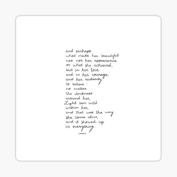 You're Enough Sticker