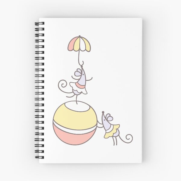 Item preview, CUTE MOUSE AT THE CIRCUS BALANCING BALLS designed and sold by ReignGFX.
