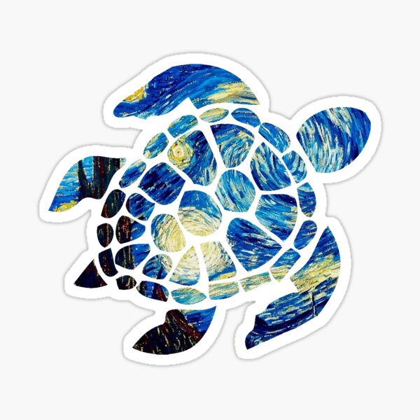 starry night turtle