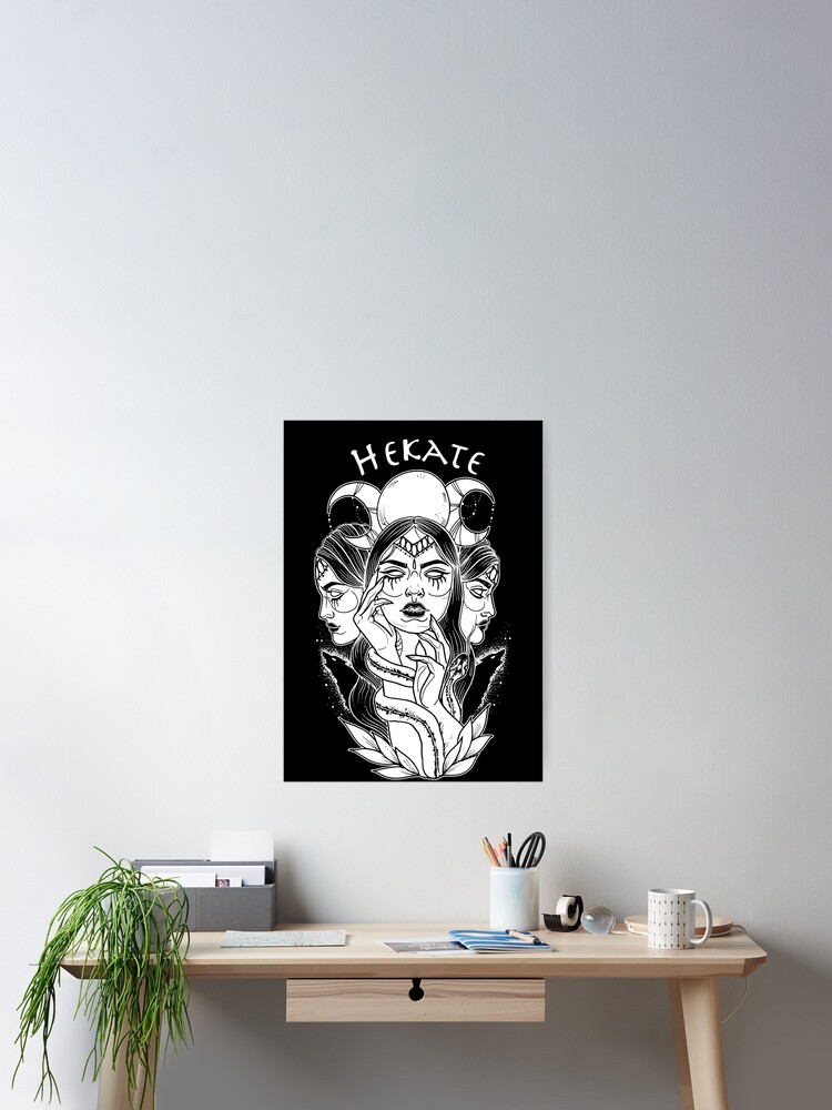 Poster Hecate Mere Du Carrefour Par Tracydixon Redbubble