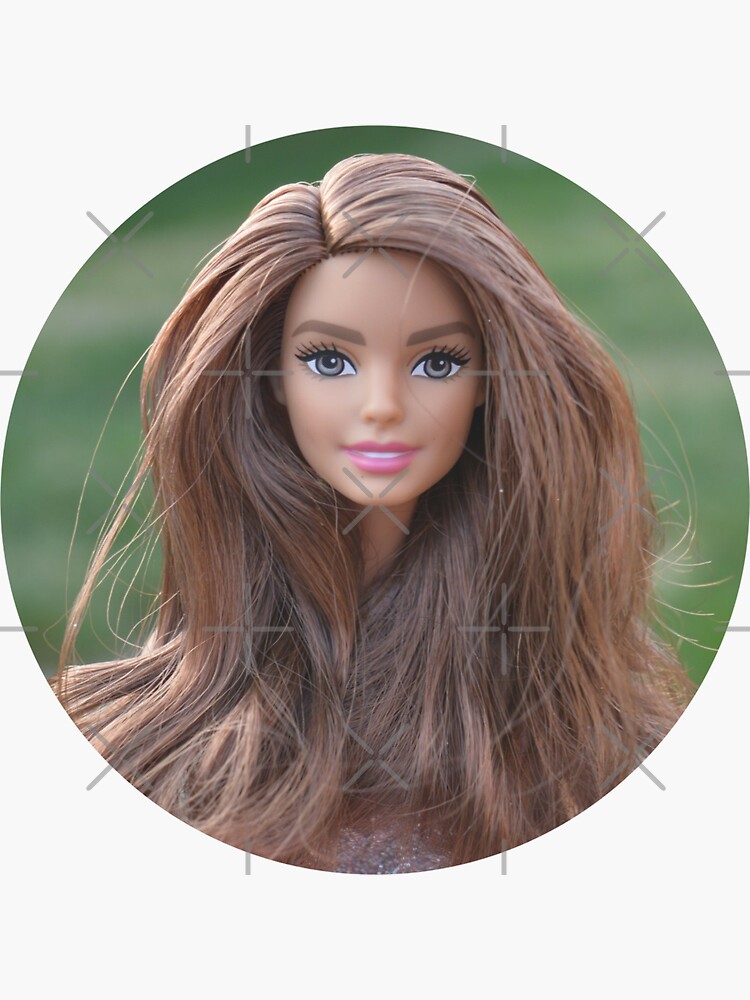 Brunette barbie clearance