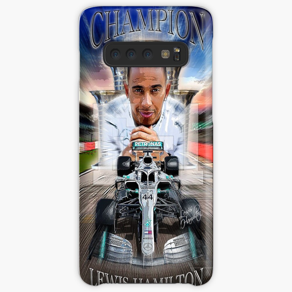 Coque et skin adhésive Samsung Galaxy « Lewis Hamilton "Champion" Cas