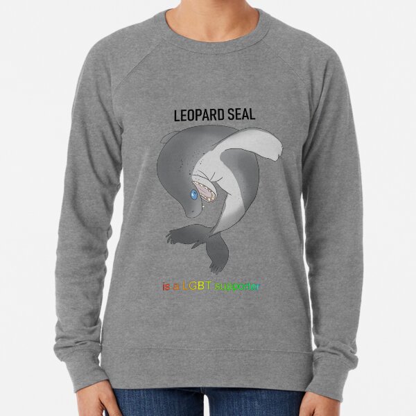 Leopard seal - LGBT Lightweight Sweatshirt