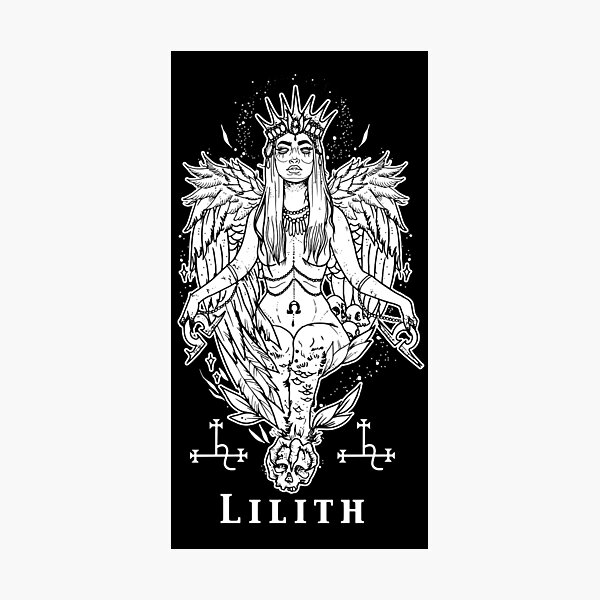 Lilith Mother of Demons Photographic Print