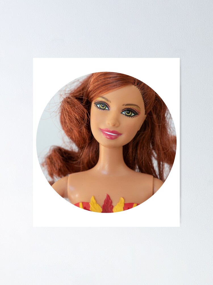 red headed barbie