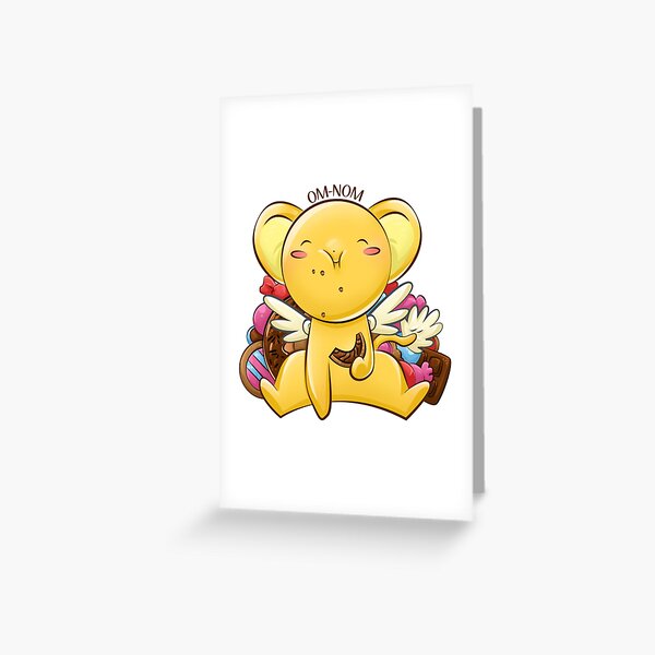 OMNOM - Kero-Chan Greeting Card