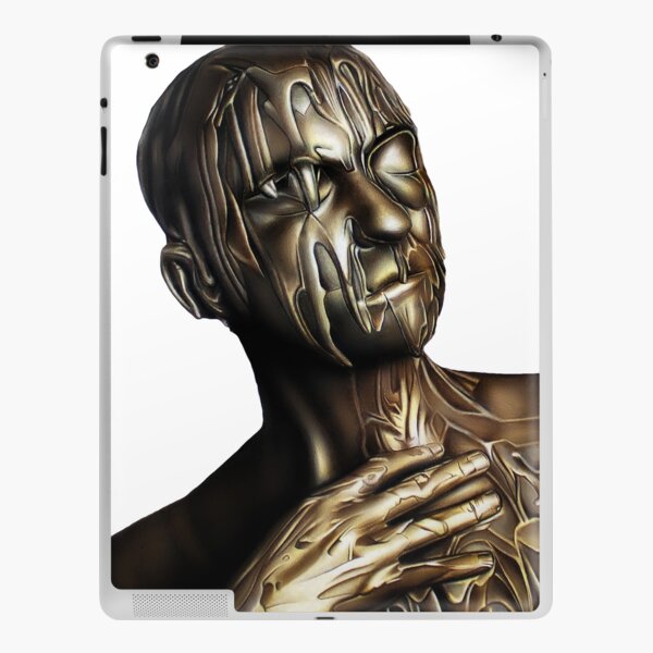 TRIBUTE TO BELOVED NARCISSIST (Color pencil drawing) iPad Skin
