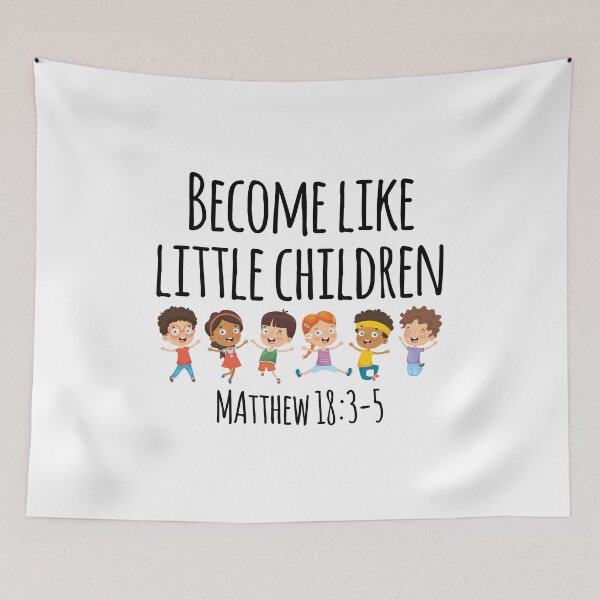 Item preview, Become Like Little Children, Jesus designed and sold by ChristianLife.