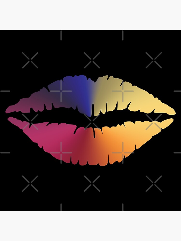 Lips Angle Gradient (Black) by jrbactor
