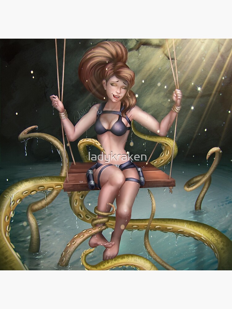 Tickling Tentacles by ladykraken