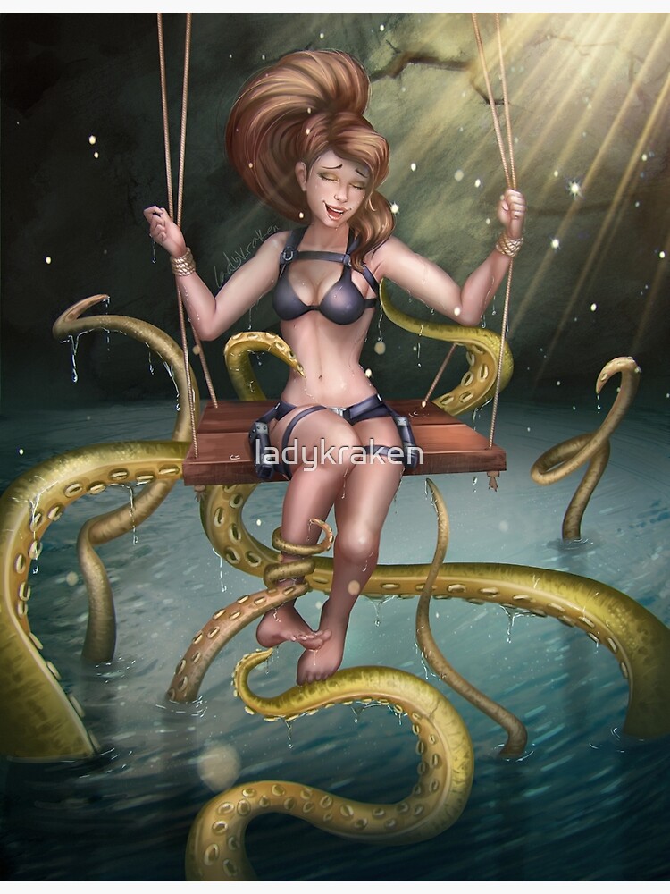 Tickling Tentacles by ladykraken