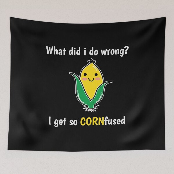 Item preview, Funny Sweet Corn Cornfused Cute Maiz Gift Idea designed and sold by haselshirt.