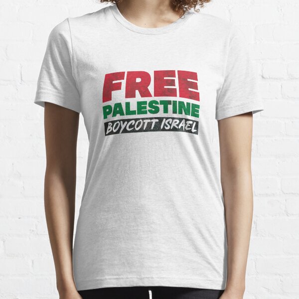 Free Palestine, Boycott Israel Essential T-Shirt