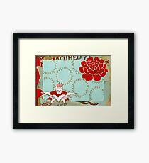 Once upon a time in a dream I had Framed Print