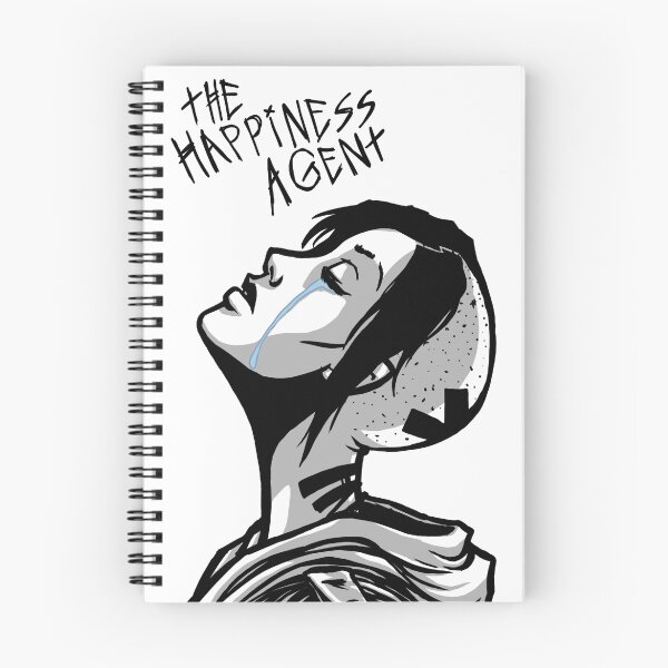 Item preview, The Happiness Agent - Digital Tear designed and sold by JamesGrimlee.