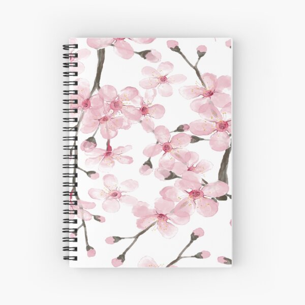Aperçu de l'œuvre aquarelle de fleur de cerisier rose créée et vendue par MagentaRose.