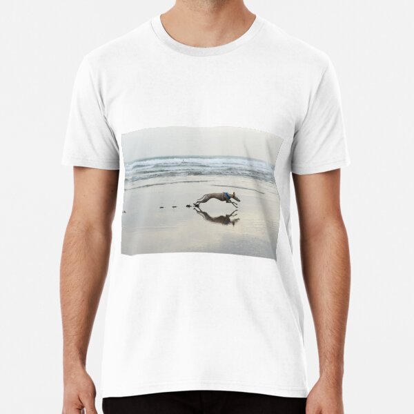 Beach Lurcher Premium T-Shirt