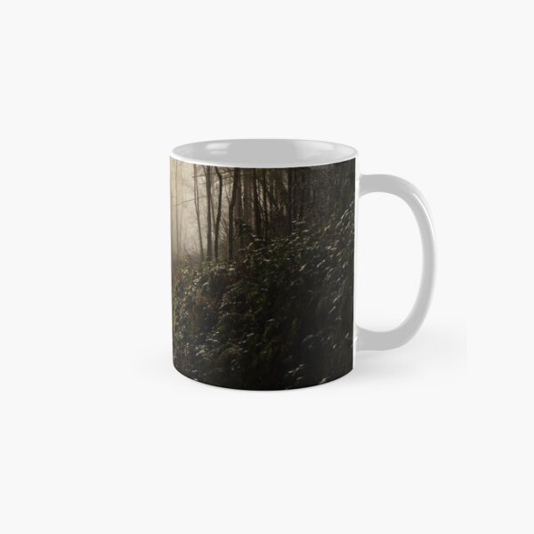 Lurcher in the mist Classic Mug