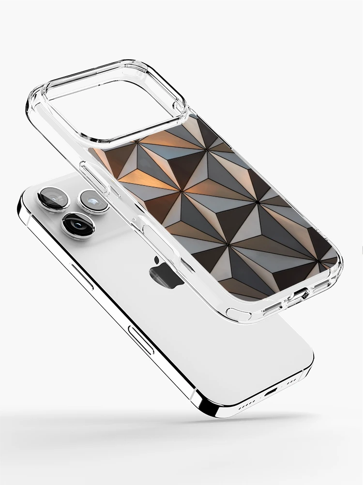 Thumbnail 2 of 5, iPhone Case, Triangle Pattern designed and sold by MatthewWinning.