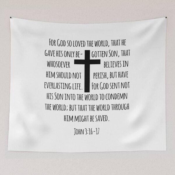 Item preview, John 3:16-17, For God So Loved the World, Cross designed and sold by ChristianLife.