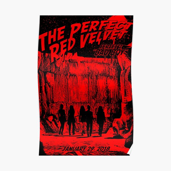 RED VELVET BAD BOY Poster