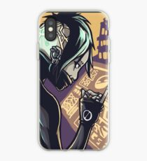 Cyberpunk-Hacker-Mädchen iPhone-Hülle & Cover