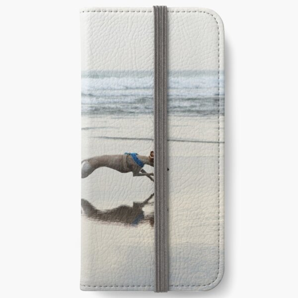 Beach Lurcher iPhone Wallet