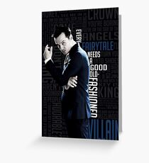 Jim Moriarty Greeting Card